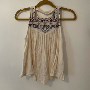 Hollister Eyelet Top